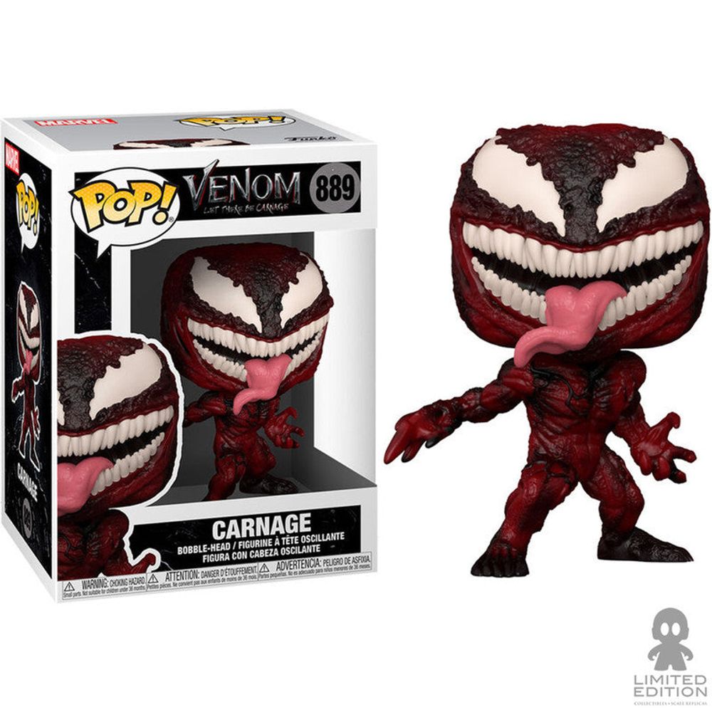 Funko Pop Carnage 889 Venom By Marvel - Limited Edition