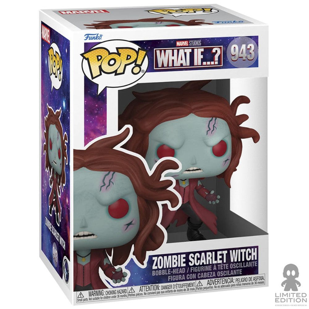 Funko Pop Scarlet Witch Zombie 943 Marvel What If…?