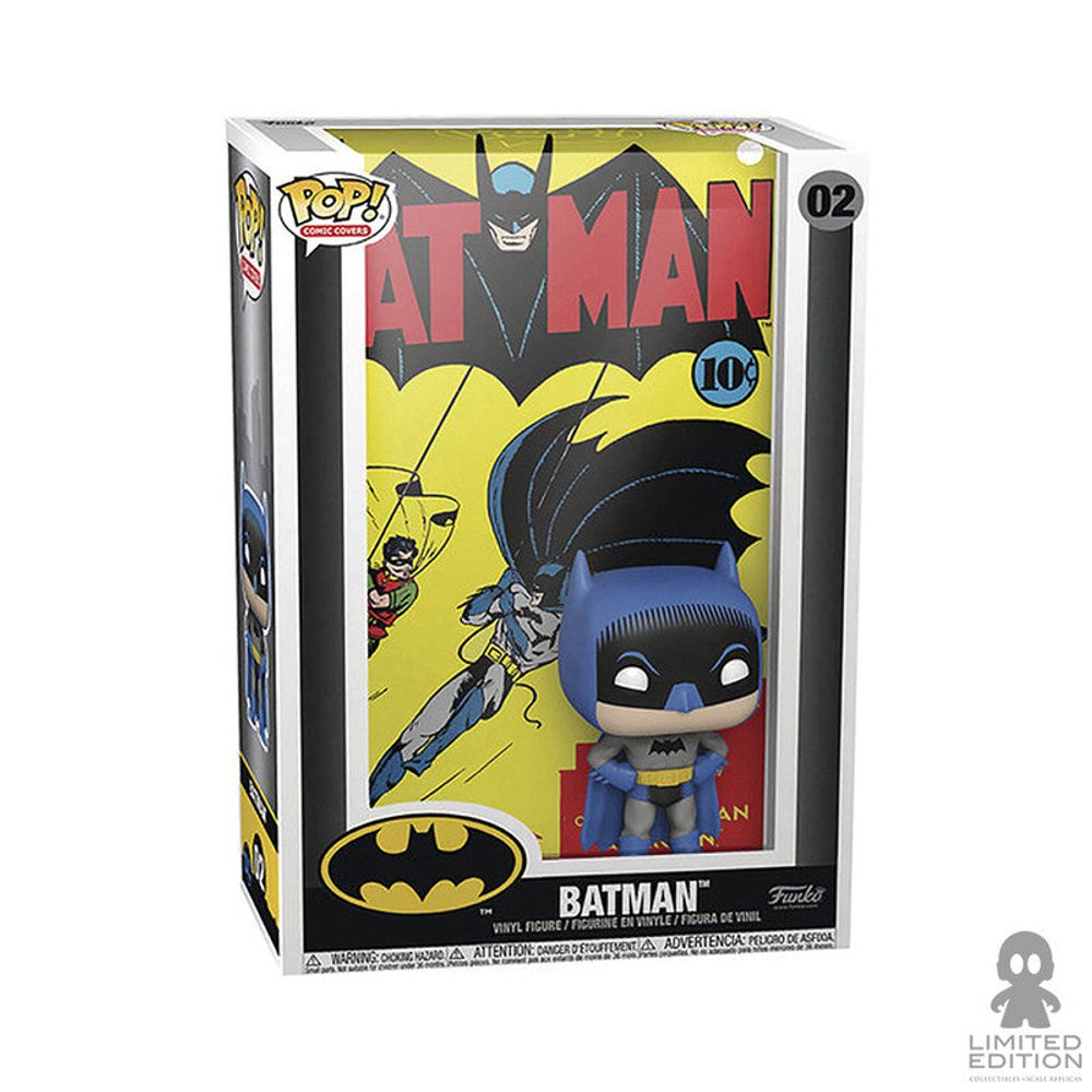 Funko Pop Comic Cover Batman 02 Batman By Dc - Limited Edition