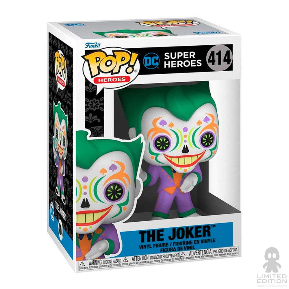 Funko Pop The Joker 414 Dia De Los Dc By Dc