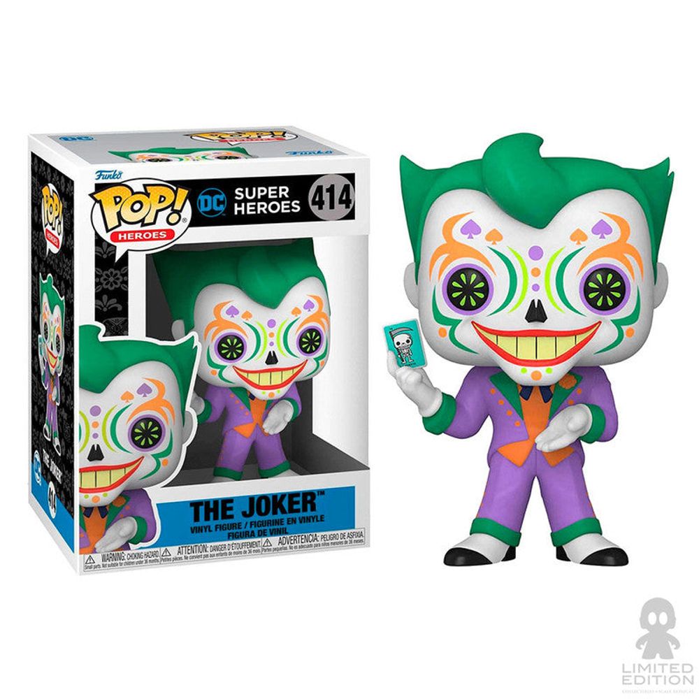 Funko Pop The Joker 414 Dia De Los Dc By Dc