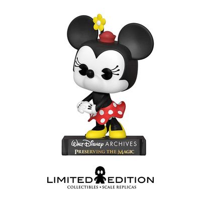 Funko Pop Minnie Mouse 1112 Walt Disney Archives By Disney - Limited Edition