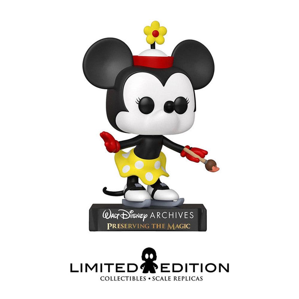 Funko Pop Minnie On Ice 1109 Mickey Mouse And Friends By Disney - Limited Edition