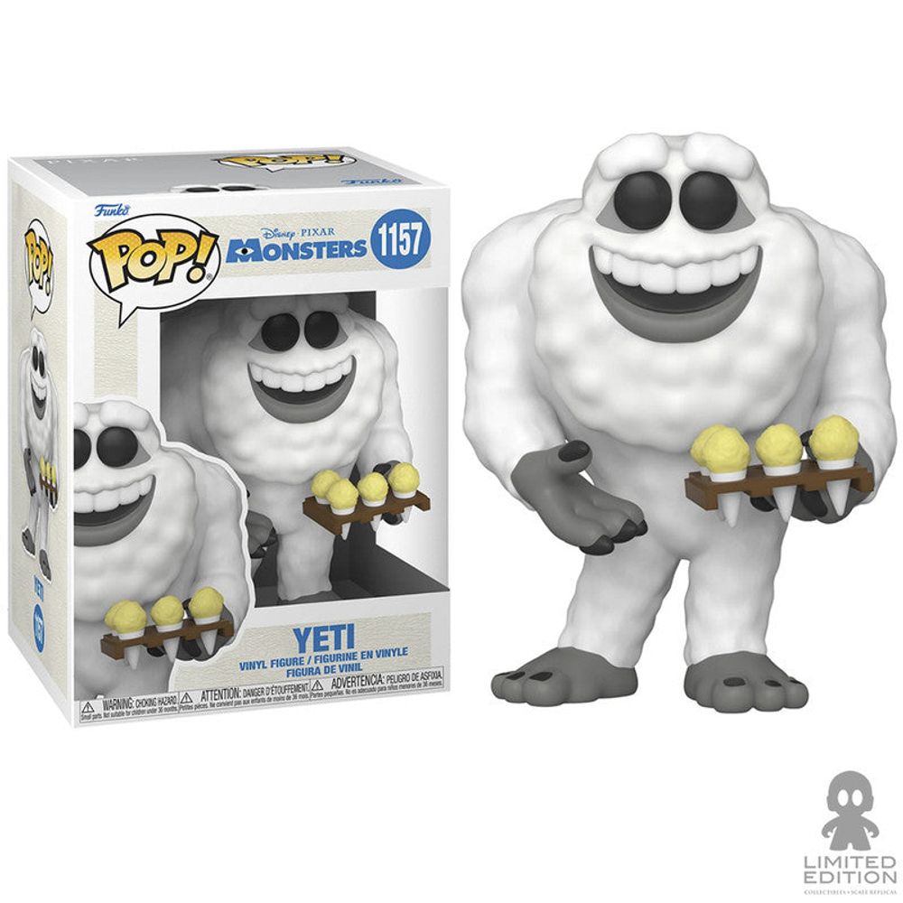 Funko Pop Yeti 1157 Monsters, Inc. By Disney - Limited Edition