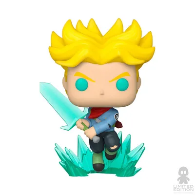 Preventa Funko Pop Super Sayan Trunks With Sword 1281 Dragon Ball By Akira Toriyama - Limited Edition