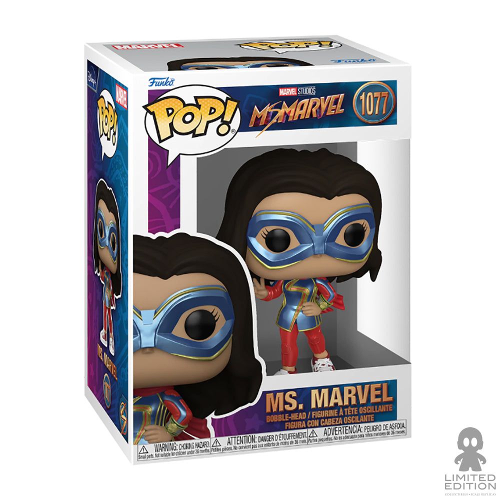 Funko Pop Ms. Marvel 1077 Ms. Marvel By Marvel - Limited Edition