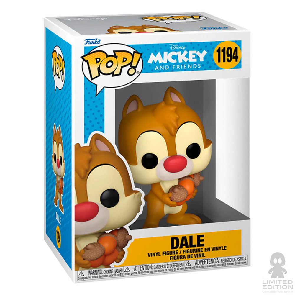 Preventa Funko Pop Dale 1194 Mickey Mouse And Friends By Disney - Limited Edition