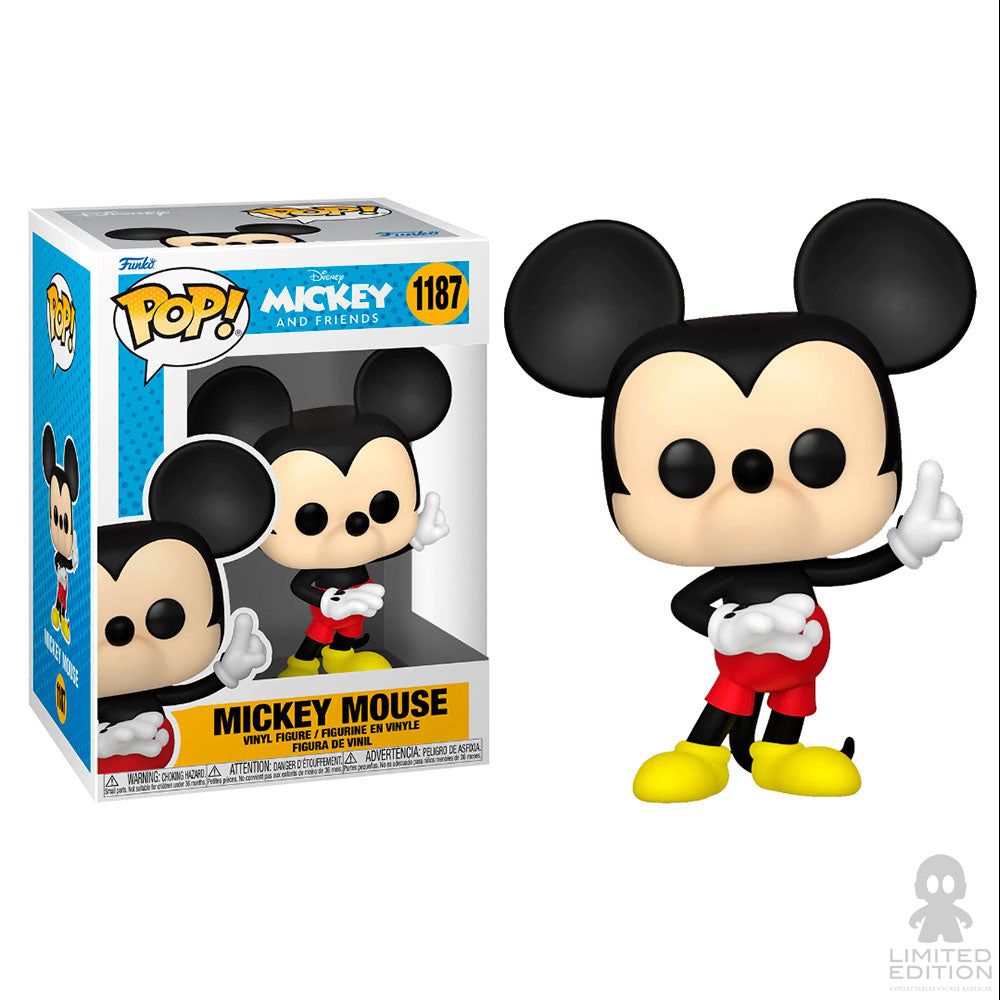 Funko Pop Mickey Mouse 1187 Mickey Mouse And Friends By Disney - Limited Edition