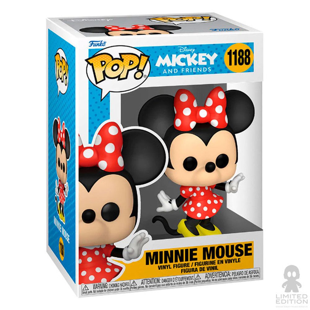 Preventa Funko Pop Minnie Mouse 1188 Mickey Mouse And Friends By Disney - Limited Edition