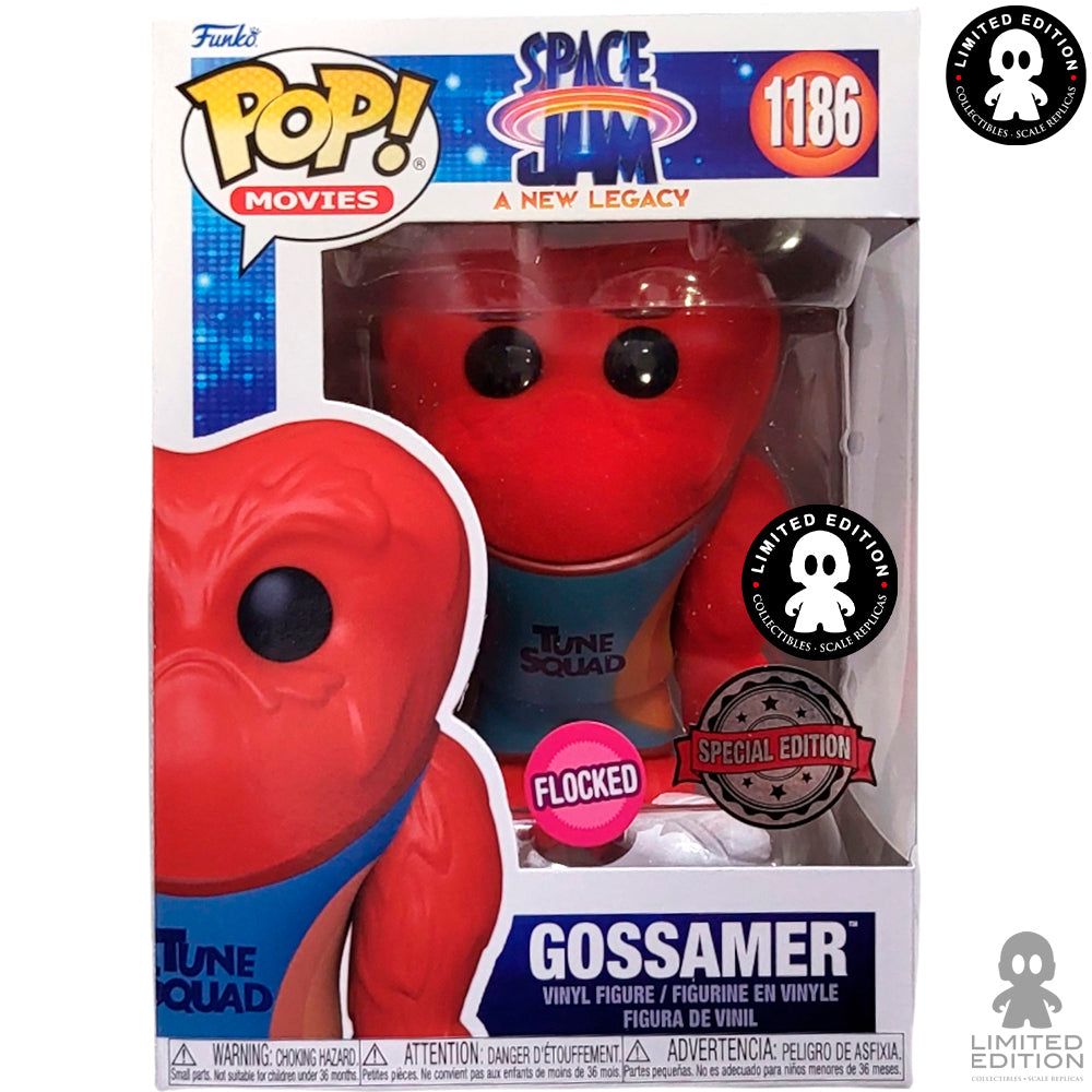 Funko Pop Gossamer 1186 Flocked Special Edition Exclusivo Looney Tunes Space Jam