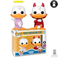 Funko Pop Donald's Shoulder Angel & Devil 2 Pack Exclusivo de Limited Edition Disney - Limited Edition