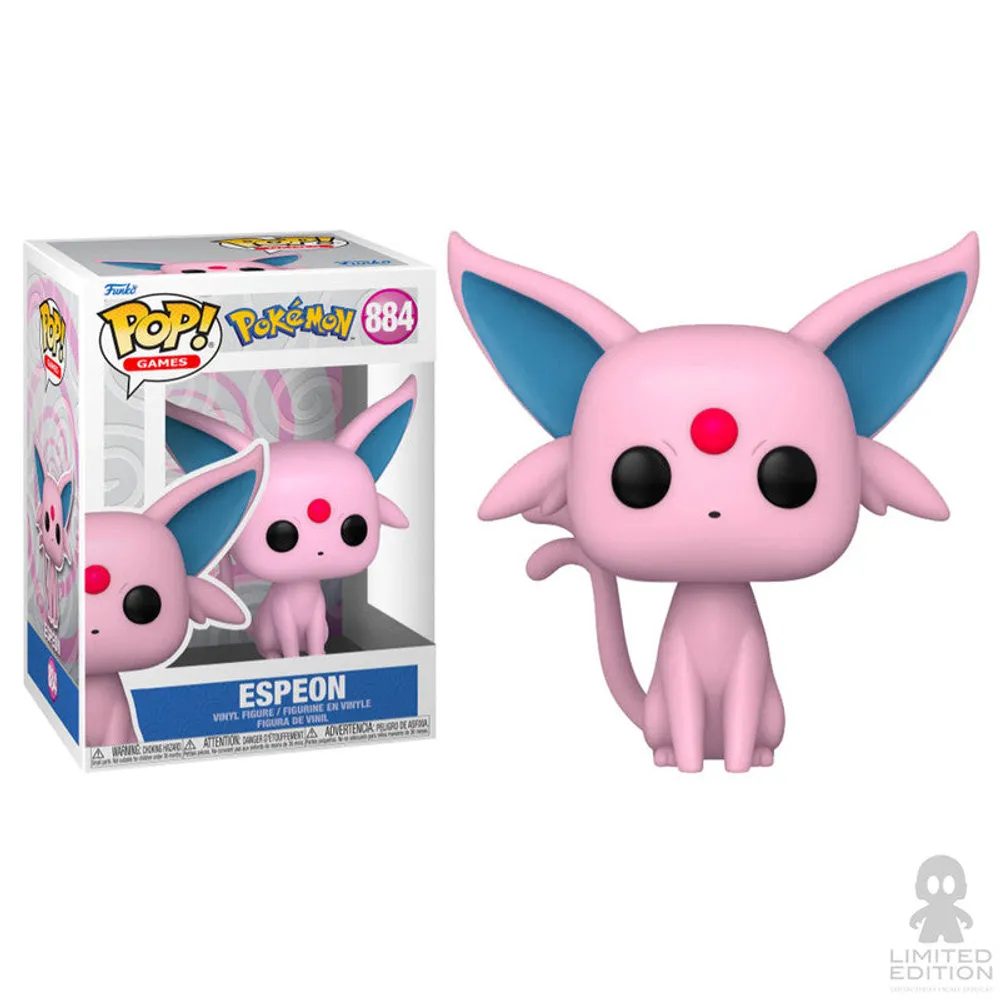 Preventa Funko Pop Espeon 884 Pokémon By Nintendo - Limited Edition