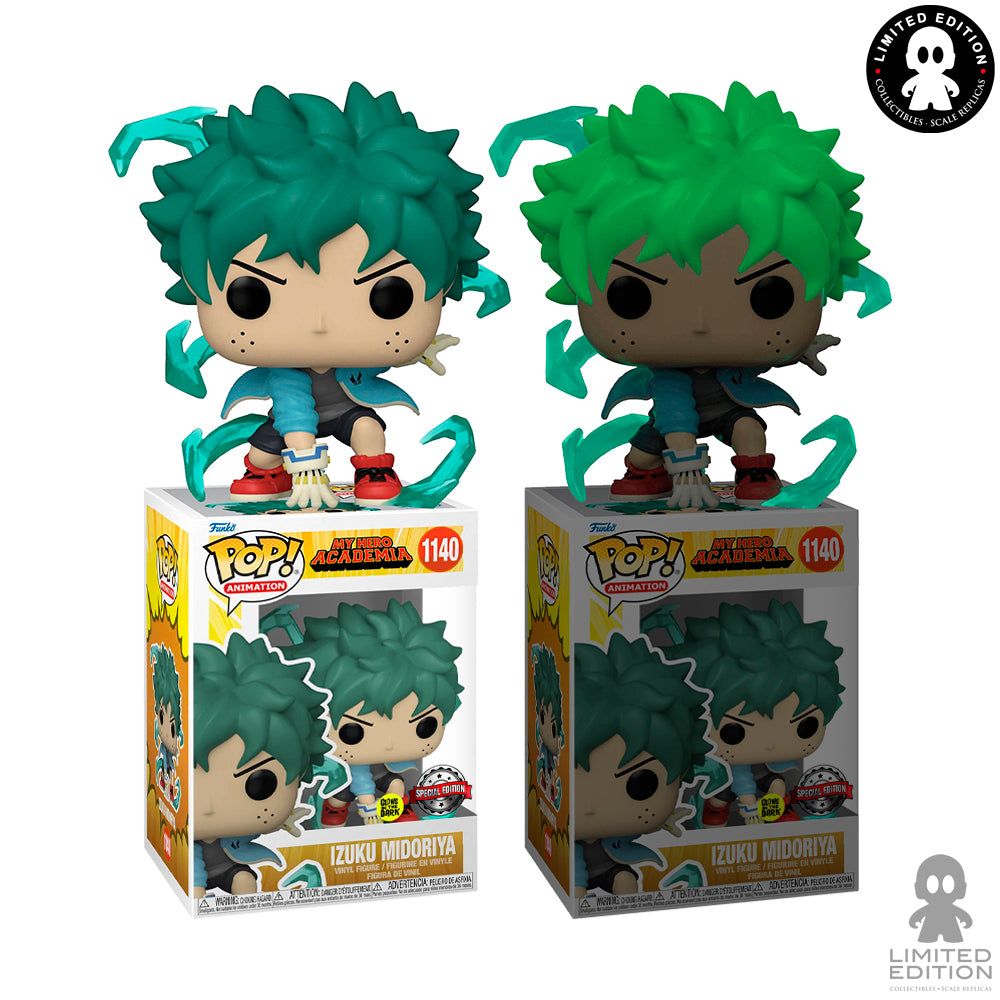 Funko Pop Izuku Midoriya 1140 Special Edition Glow Exclusivo My Hero Academia By Kōhei Horikoshi - Limited Edition