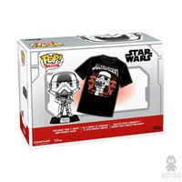 Funko Set Pop & Playera Stormtrooper 296 By Star Wars - Limited Edition