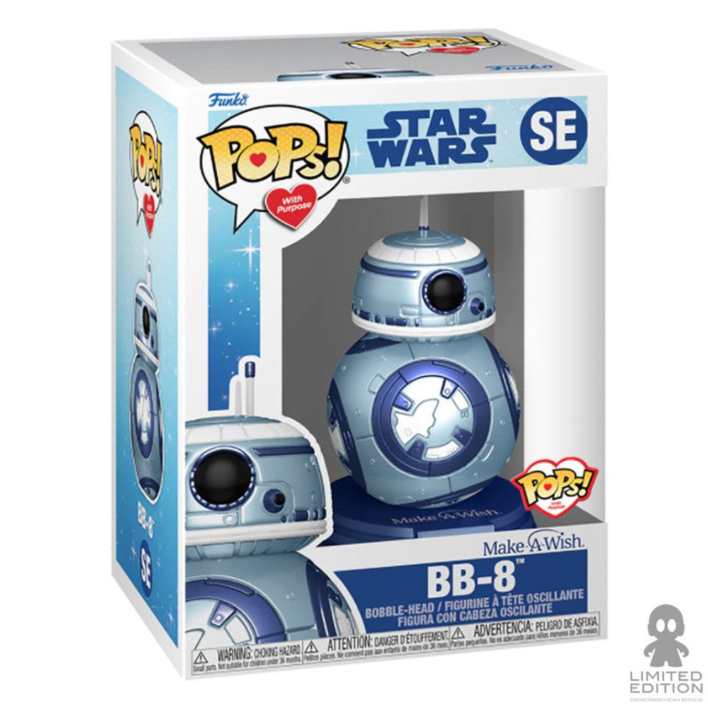 Funko Pop Bb-8 Se Make A Wish By Star Wars - Limited Edition