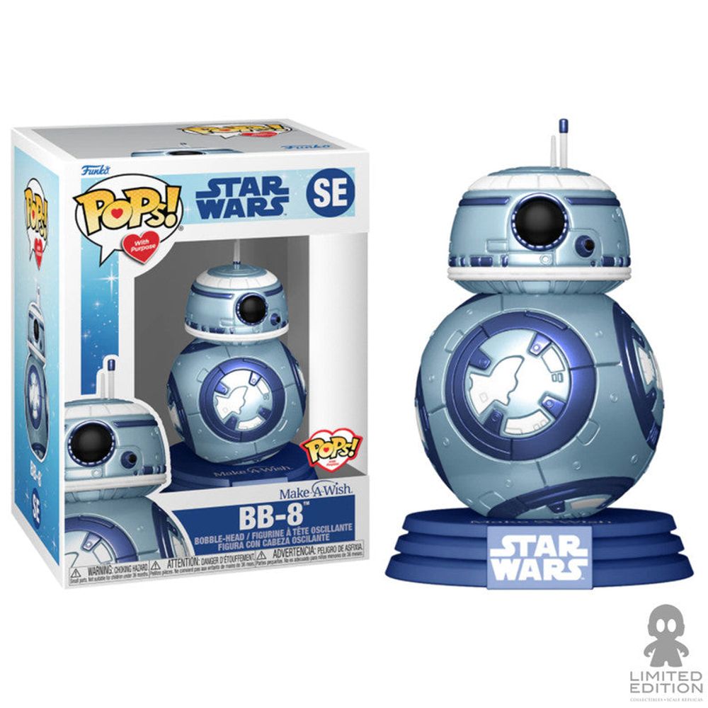 Funko Pop Bb-8 Se Make A Wish By Star Wars - Limited Edition