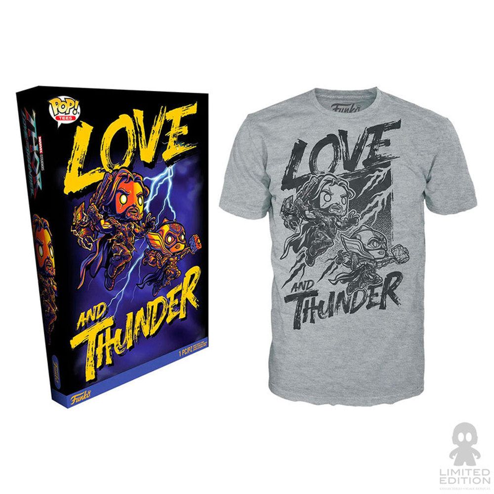 Funko Playera Thor: Love And Thunder By Marvel - Limited Edition