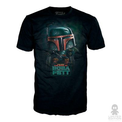 Funko Playera Boba Fett The Book Of Boba Fett By Star Wars - Limited Edition