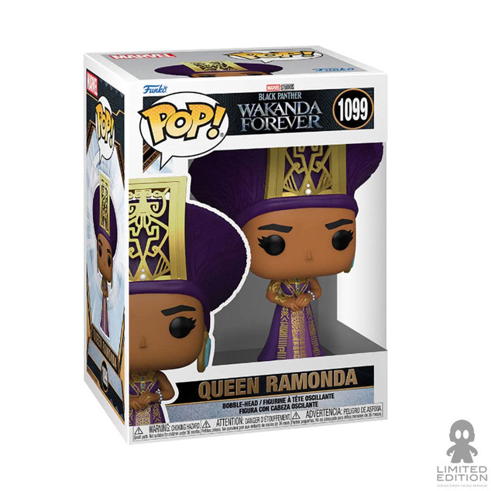 Funko Pop Queen Ramonda 1099 Black Panther: Wakanda Forever By Marvel - Limited Edition