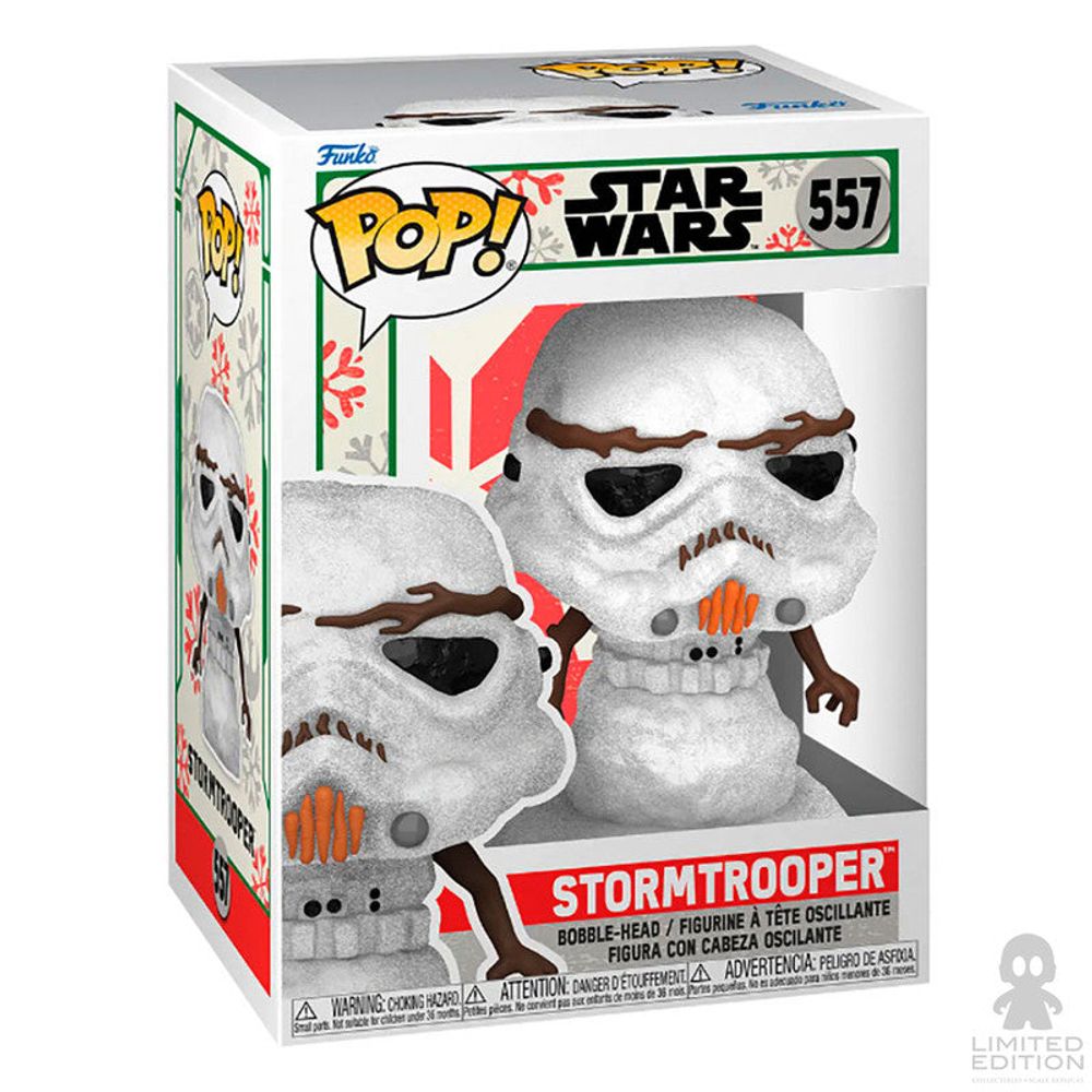 Funko Pop Stormtrooper 557 Holiday Snowman By Star Wars - Limited Edition