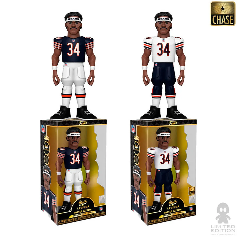 Walter Payton (Chicago Bears) Funko Vinyl GOLD NFL Legends 12