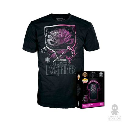 Funko Playera Black Panther By Marvel - Limited Edition