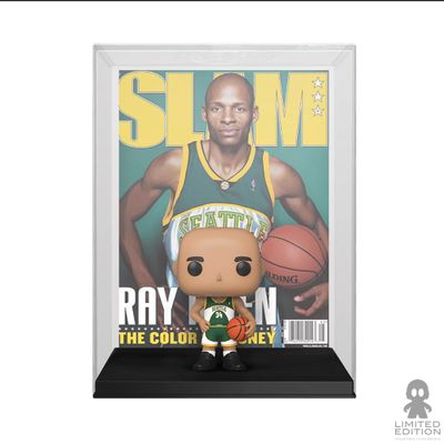 Funko Pop Magazine Cover Ray Allen 04 Seattle Supersonics By National Basketball Association - Limited Edition