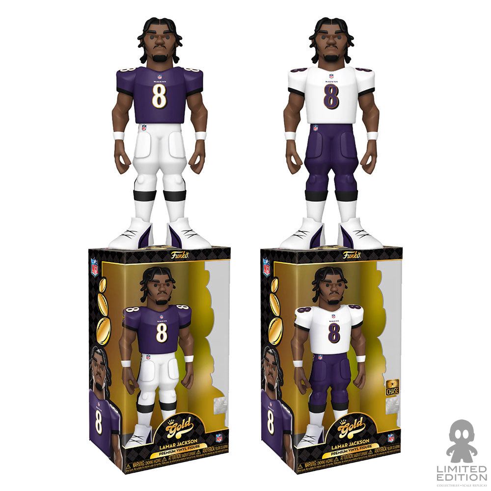 Lamar Jackson (Baltimore Ravens) Funko Gold 12 NFL