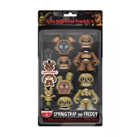 Funko Figura Articulada Snaps Springtrap & Freddy Five Nights At Freddy'S By Scott Cawthon - Limited Edition