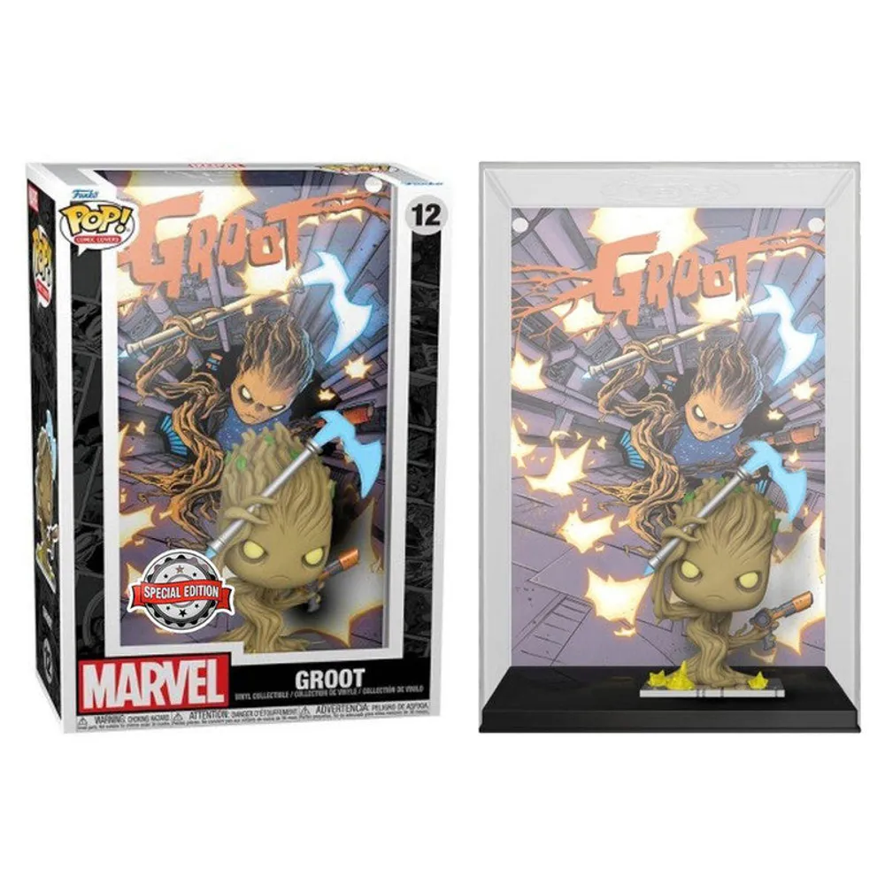 Funko Pop Comic Cover Groot 12 Special Edition Guardianes De La Galaxia By Marvel - Limited Edition