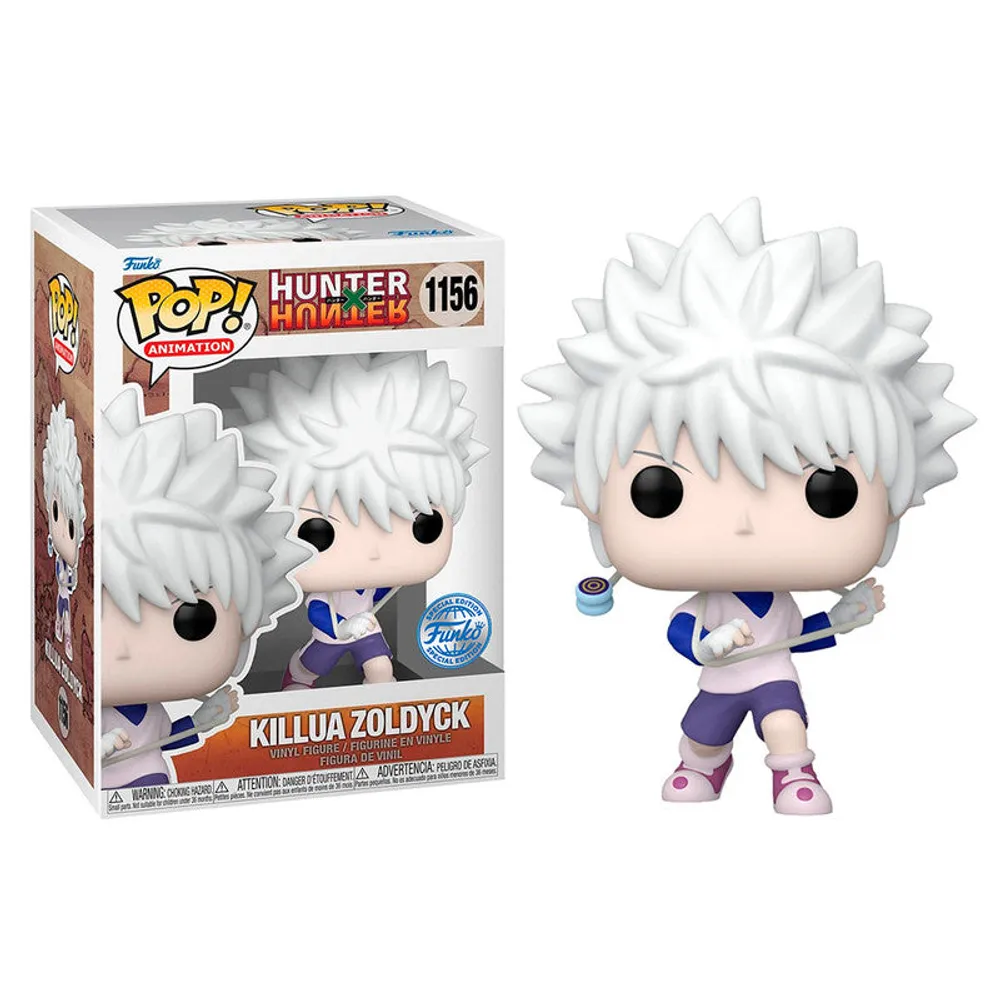 Funko Pop Killua Zoldyck 1156 Special Edition Hunter X Hunter By Yoshihiro Togashi - Limited Edition