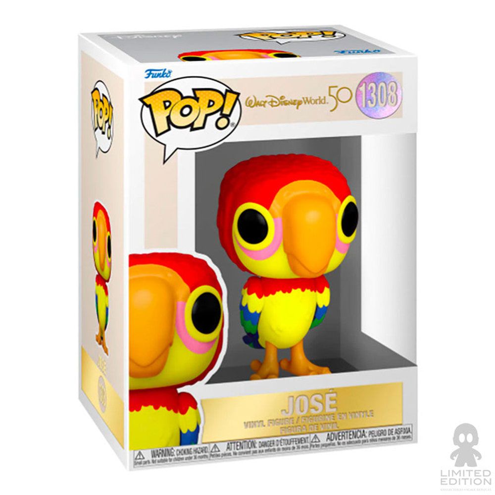 Funko Pop José 1308 Walt Disney World By Disney - Limited Edition