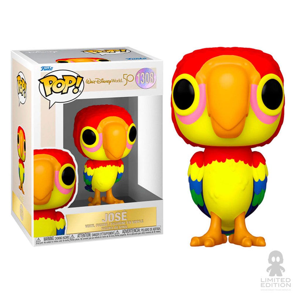 Funko Pop José 1308 Walt Disney World By Disney - Limited Edition