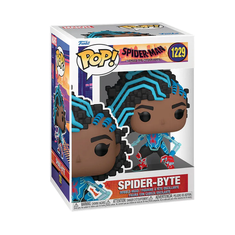 Preventa Funko Pop Spider-Byte 1229 Spider-Man: Across The Spider-Verse By Marvel - Limited Edition