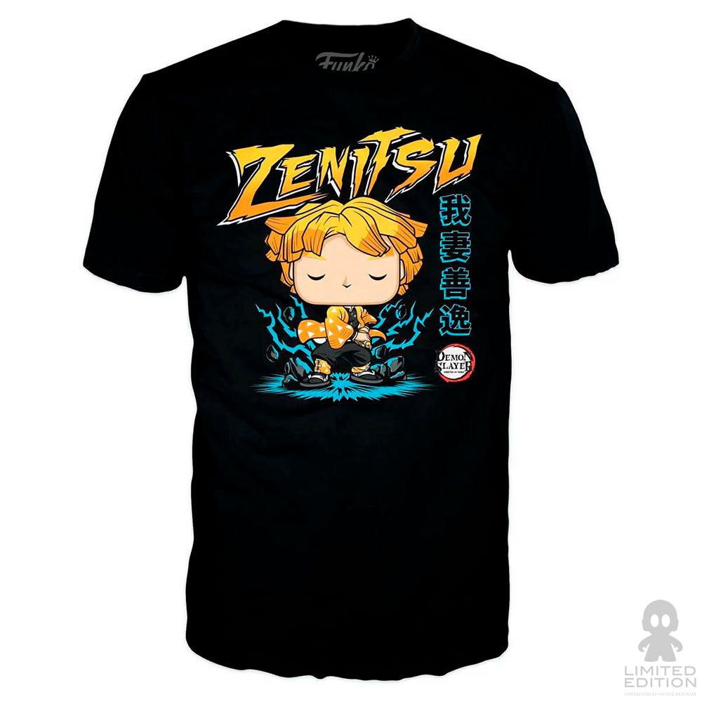 Funko Playera Zenitsu Agatsuma Demon Slayer: Kimetsu No Yaiba By Koyoharu Gotouge - Limited Edition