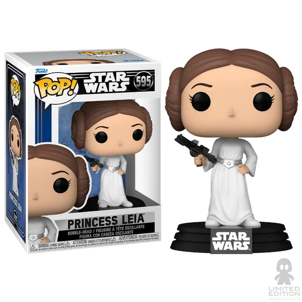 Preventa Funko Pop Princess Leia 595 Star Wars By George Lucas - Limited Edition