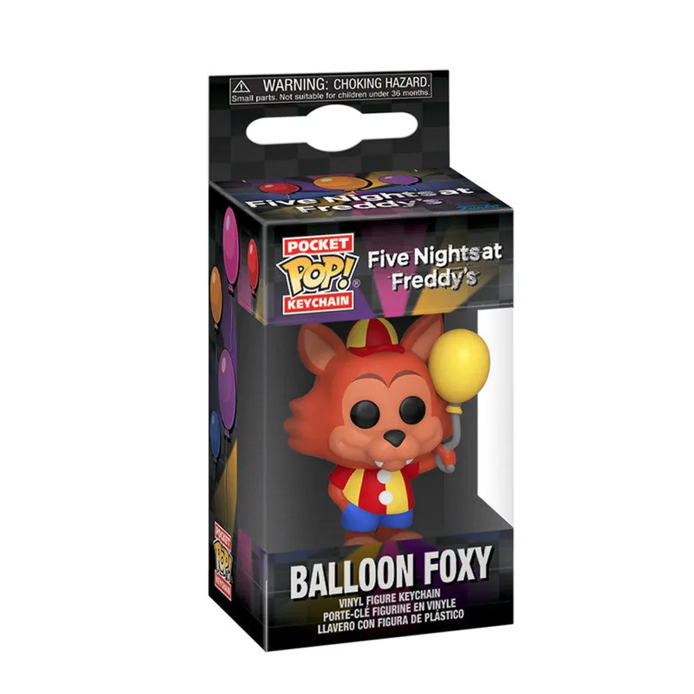 Funko Llavero Balloon Foxy Five Nights At Freddy'S By Scott Cawthon - Limited Edition