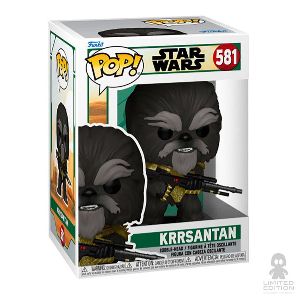 Funko Pop Krrsantan 581 The Book Of Boba Fett By Star Wars