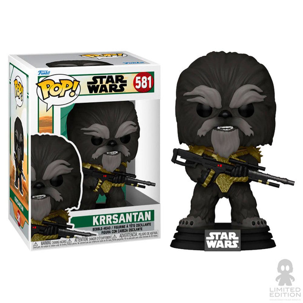 Funko Pop Krrsantan 581 The Book Of Boba Fett By Star Wars