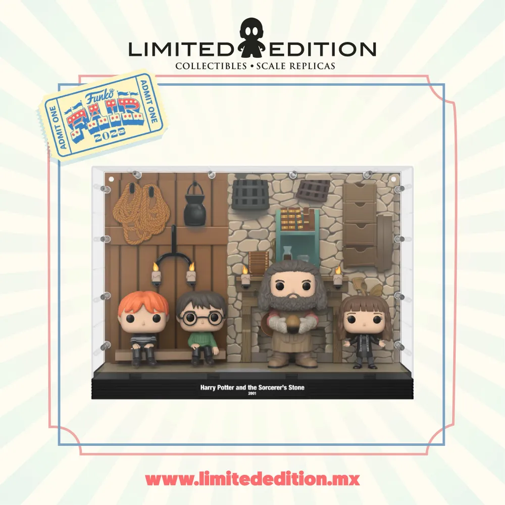 Preventa Funko Pop Movie Moment Hagrid'S Hut 04 Funko Fair 2023 Harry Potter By J. K. Rowling - Limited Edition