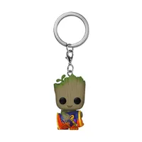 Preventa Funko Llavero Groot With Cheese Puffs I Am Groot By Marvel - Limited Edition