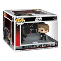 Preventa Funko Pop Movie Moment Darth Vader Vs. Luke Skywalker 608 6 Pulg Star Wars By George Lucas - Limited Edition