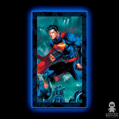 Sideshow Mini Poster Led Superman DC - Limited Edition