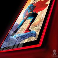 Brandlite Cuadro Led Superman #204 Jim Lee Cover Variant Superman By DC - Limited Edition