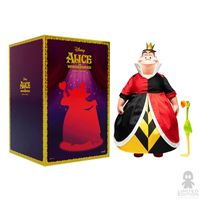 Super 7 Figura Articulada Queen Of Hearts Alicia En El País De Las Maravillas By Disney - Limited Edition