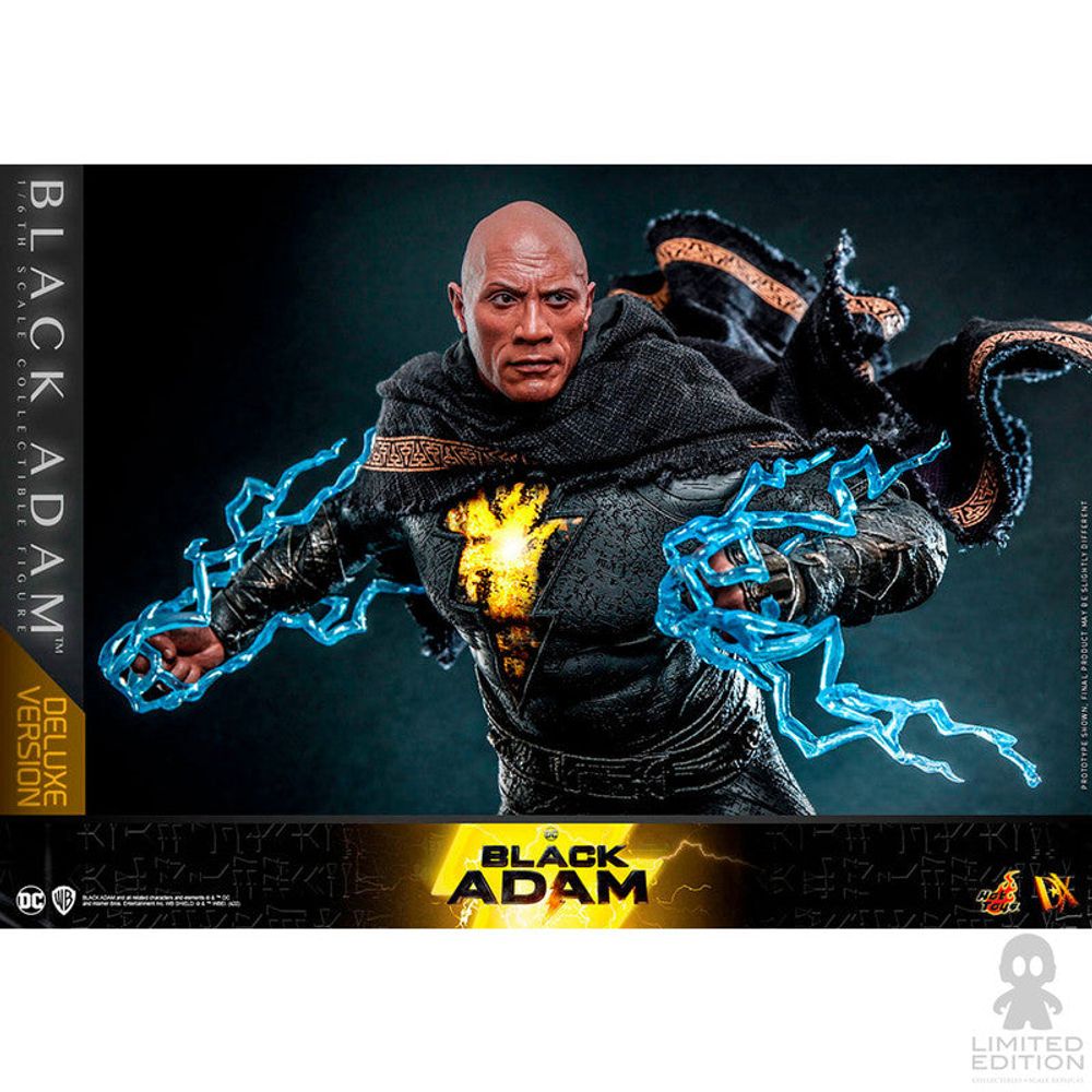 Preventa Hot Toys Figura Articulada Black Adam Deluxe Ver. Escala 1:6 Black Adam By DC - Limited Edition