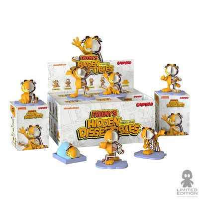 Migty Jaxx Blindbox Freeny'S Hidden Dissectibles Serie 1 Xxray Plus Garfield By Jim Davis - Limited Edition