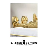 Mighty Jaxx Estatuilla A Wood Awakening Chill-Out Gold Chrome Edition Pinocho By Juce Gace - Limited Edition