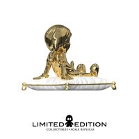 Mighty Jaxx Estatuilla A Wood Awakening Chill-Out Gold Chrome Edition Pinocho By Juce Gace - Limited Edition