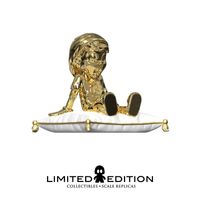 Mighty Jaxx Estatuilla A Wood Awakening Chill-Out Gold Chrome Edition Pinocho By Juce Gace - Limited Edition